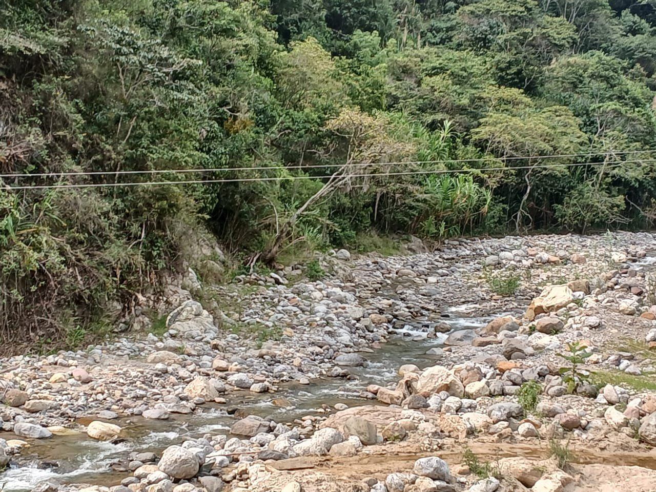 Río Tona en peligro de secarse, comunidad clama por acción