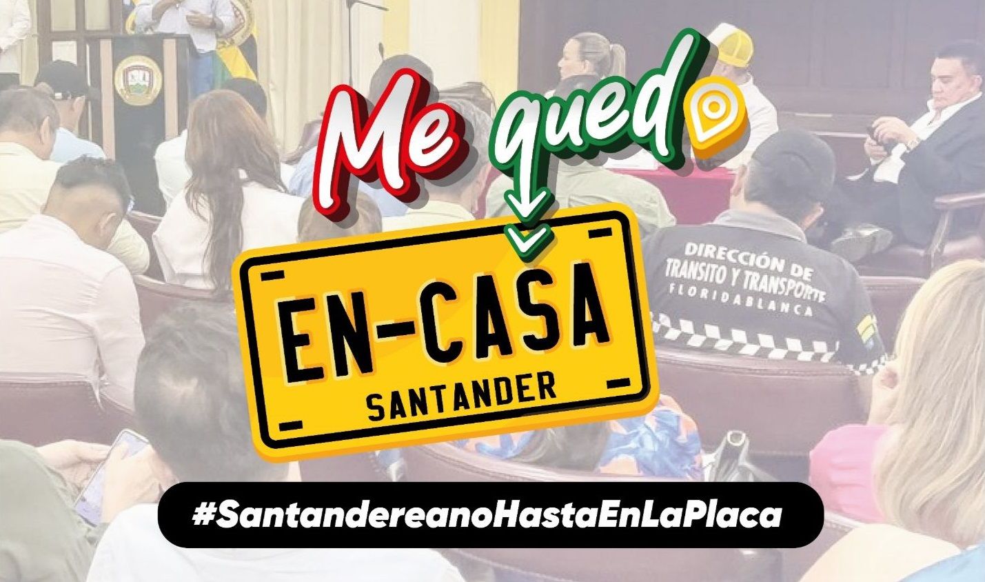 Con 'Me quedo en casa', Santander invita a matricular vehículos en el departamento