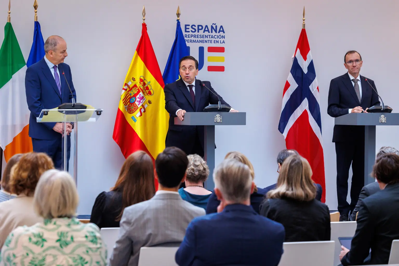 España, Irlanda y Noruega Irlanda reconocen a Palestina como Estado