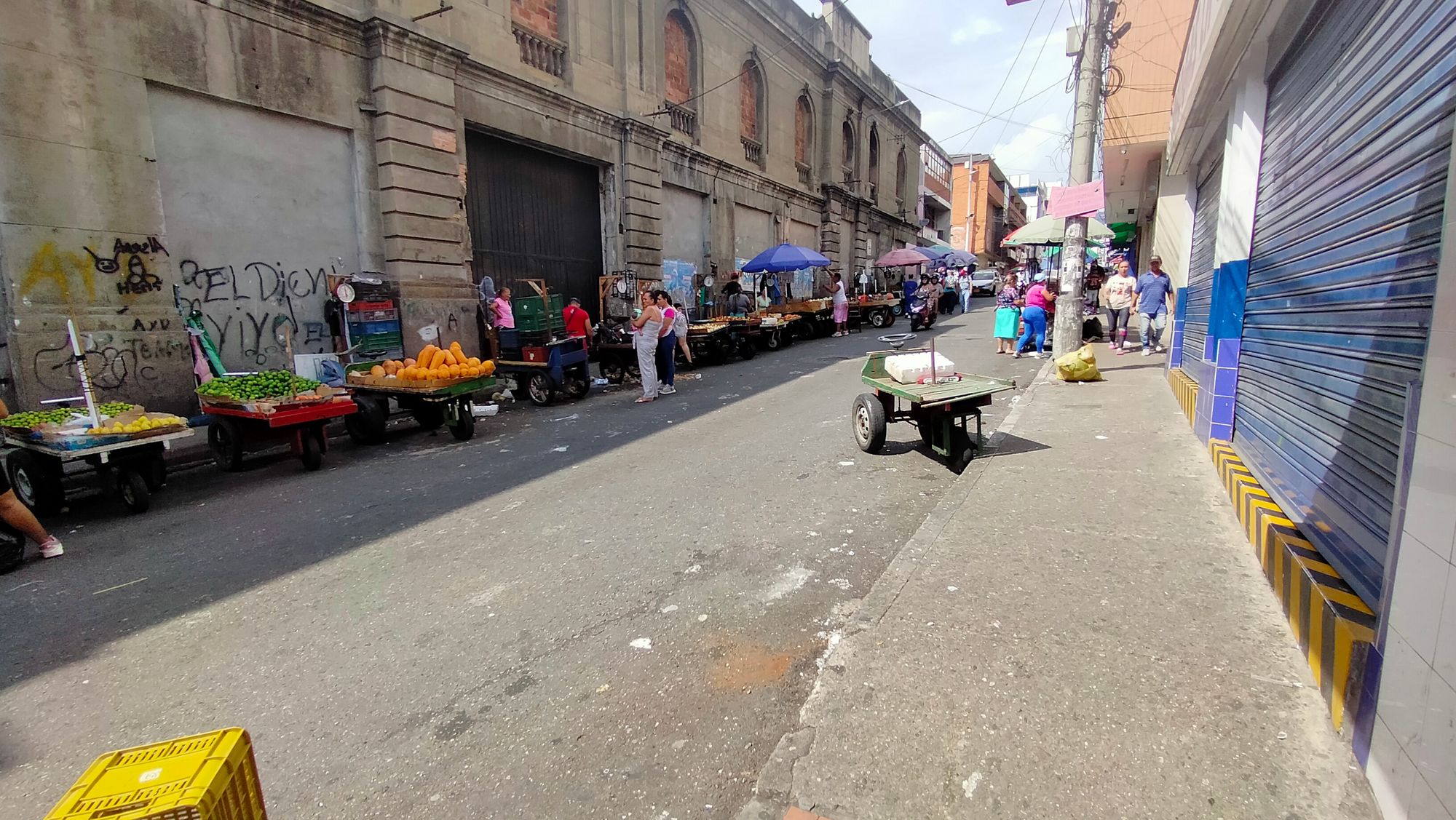 Vendedores ambulantes volvieron a invadir calle 34 de Bucaramanga