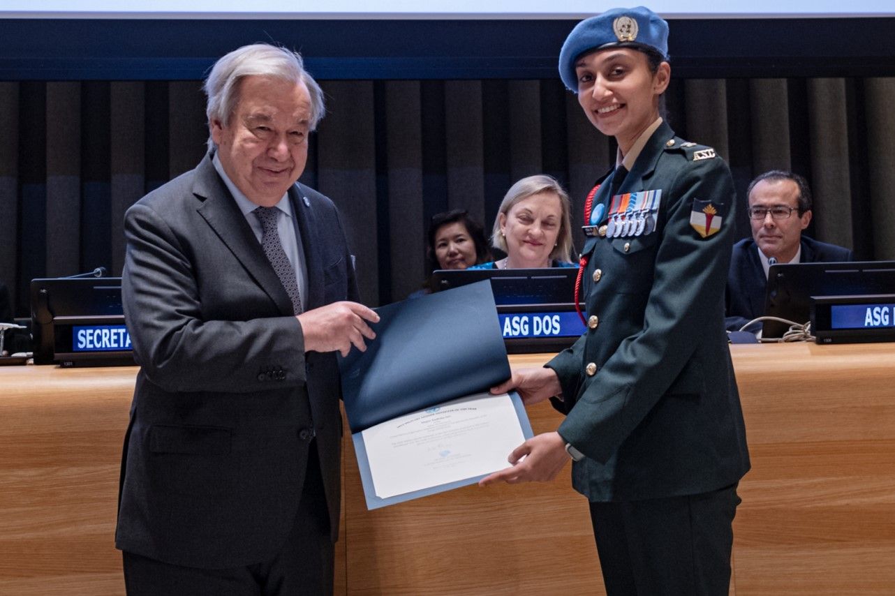 Igualdad de género y paz: Radhika Sen es galardonada por la ONU