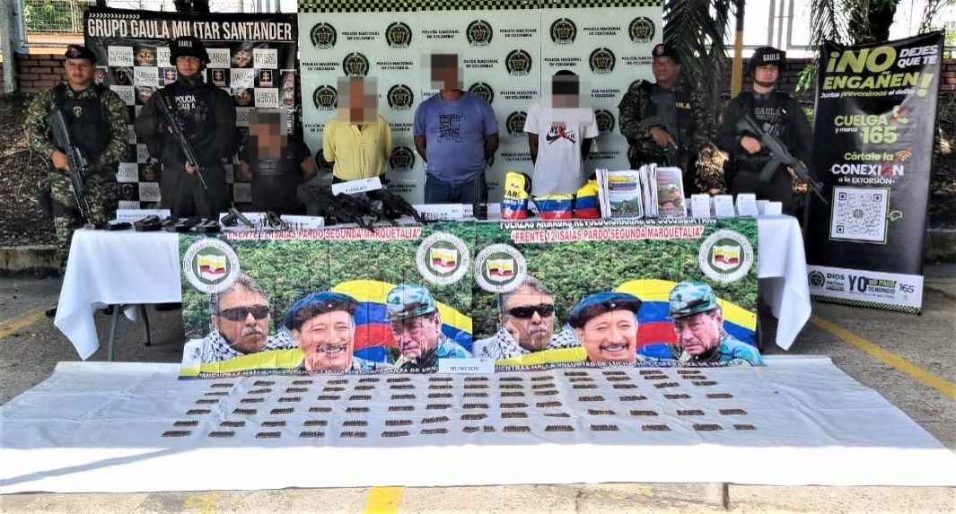 ATENCIÓN. Importante golpe a la Segunda Marquetalia y sus intenciones en Santander