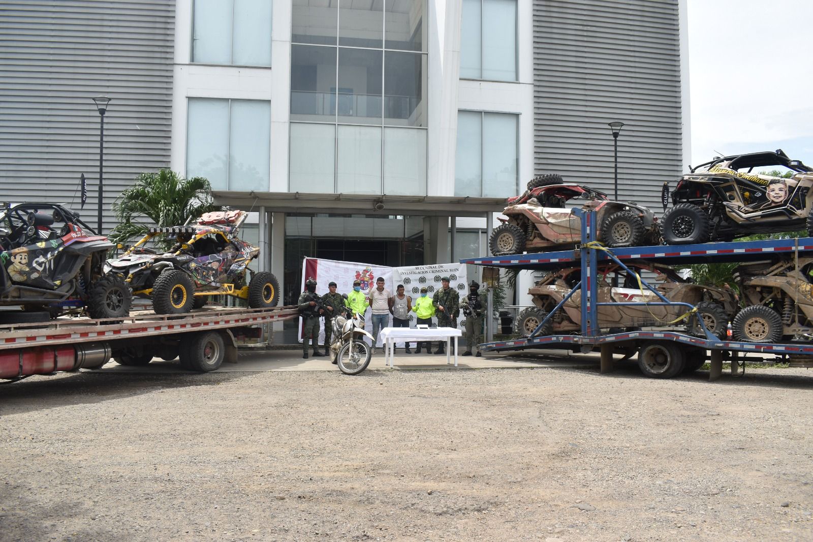 VIDEO.Buggies robados fueron recuperados en Campo Dos