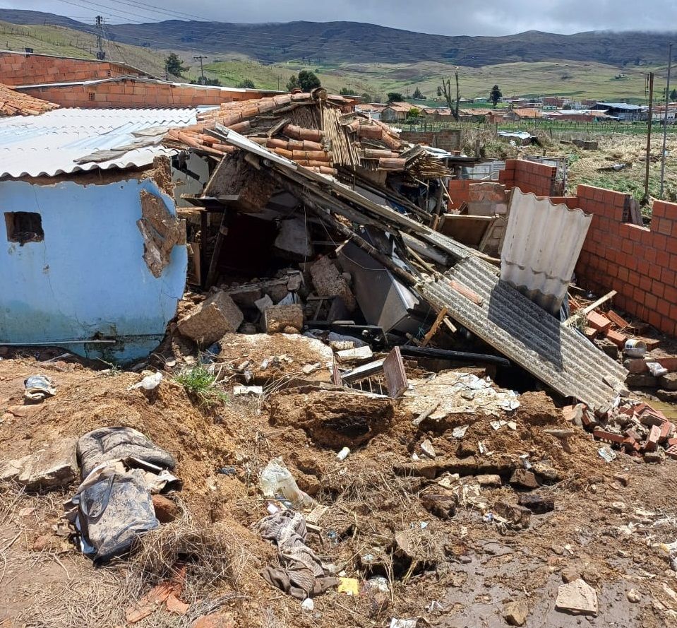Lluvias arrasan cultivos y viviendas en Berlín (S)