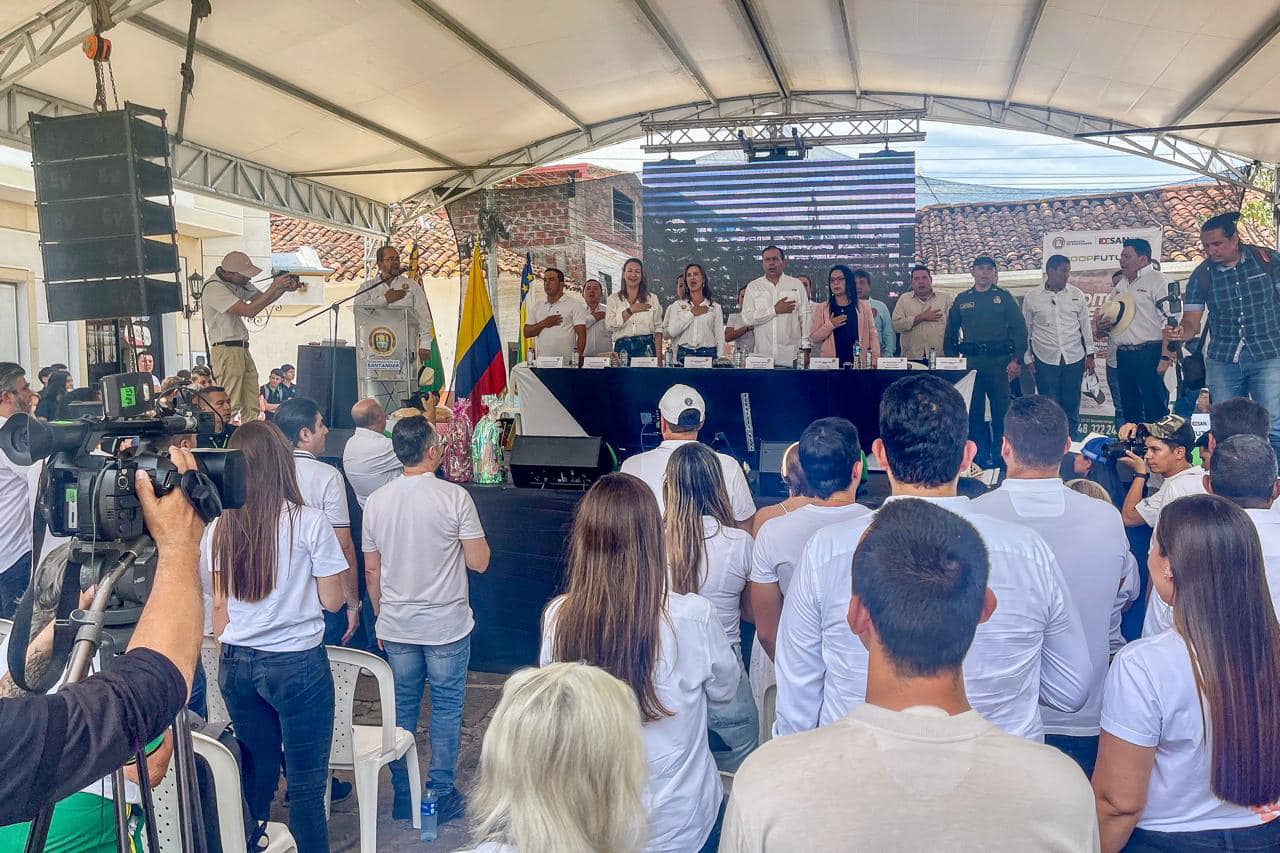Acción Unificada en Galán: Gobernación de Santander lideró jornada de transformación comunitaria