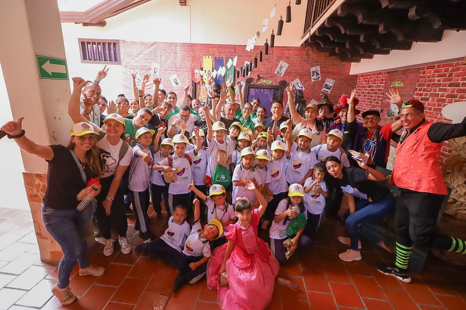 Girón se transformó en un mar de sonrisas con la Ruta de la Alegría