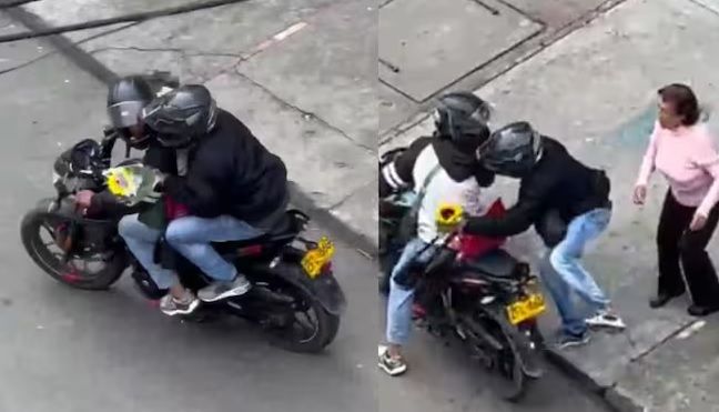 VIDEO. Adulta mayor fue atracada en pleno Día de la Madre, se le llevaron hasta el ramo de flores