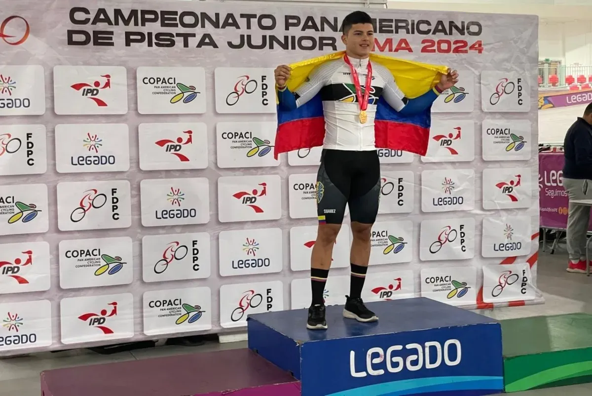 Doble oro para el santandereano Juan Diego Bautista