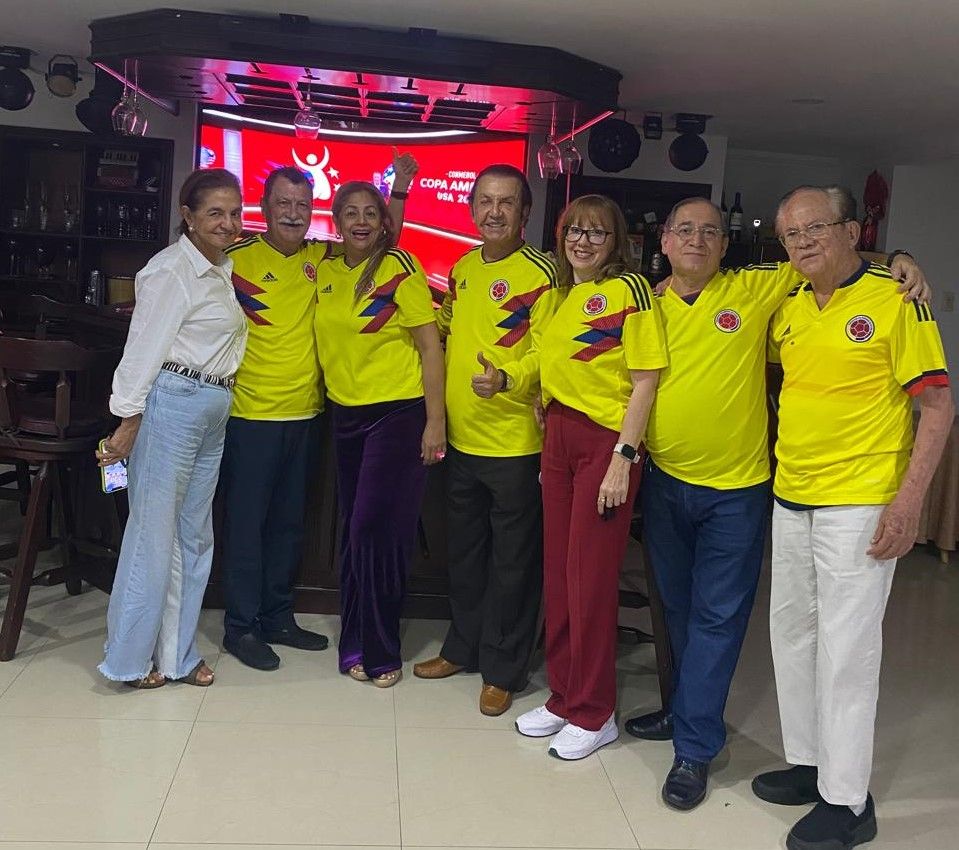 Eufórica celebración por triunfo de Colombia