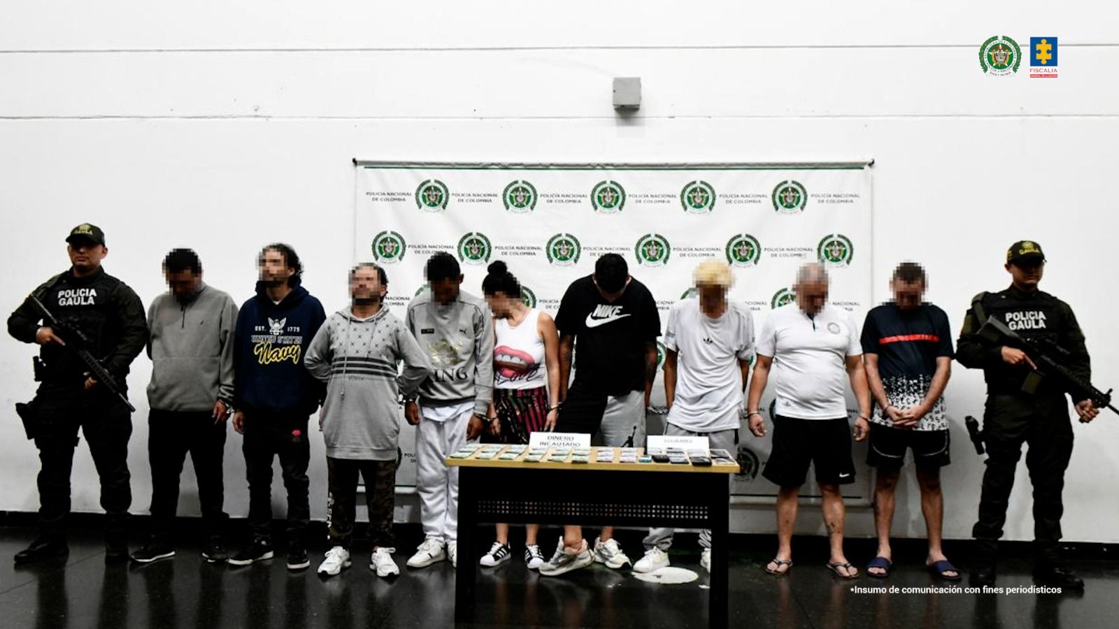 Fiscalía desarticuló red delincuencial que aterrorizaba en senderos ecológicos