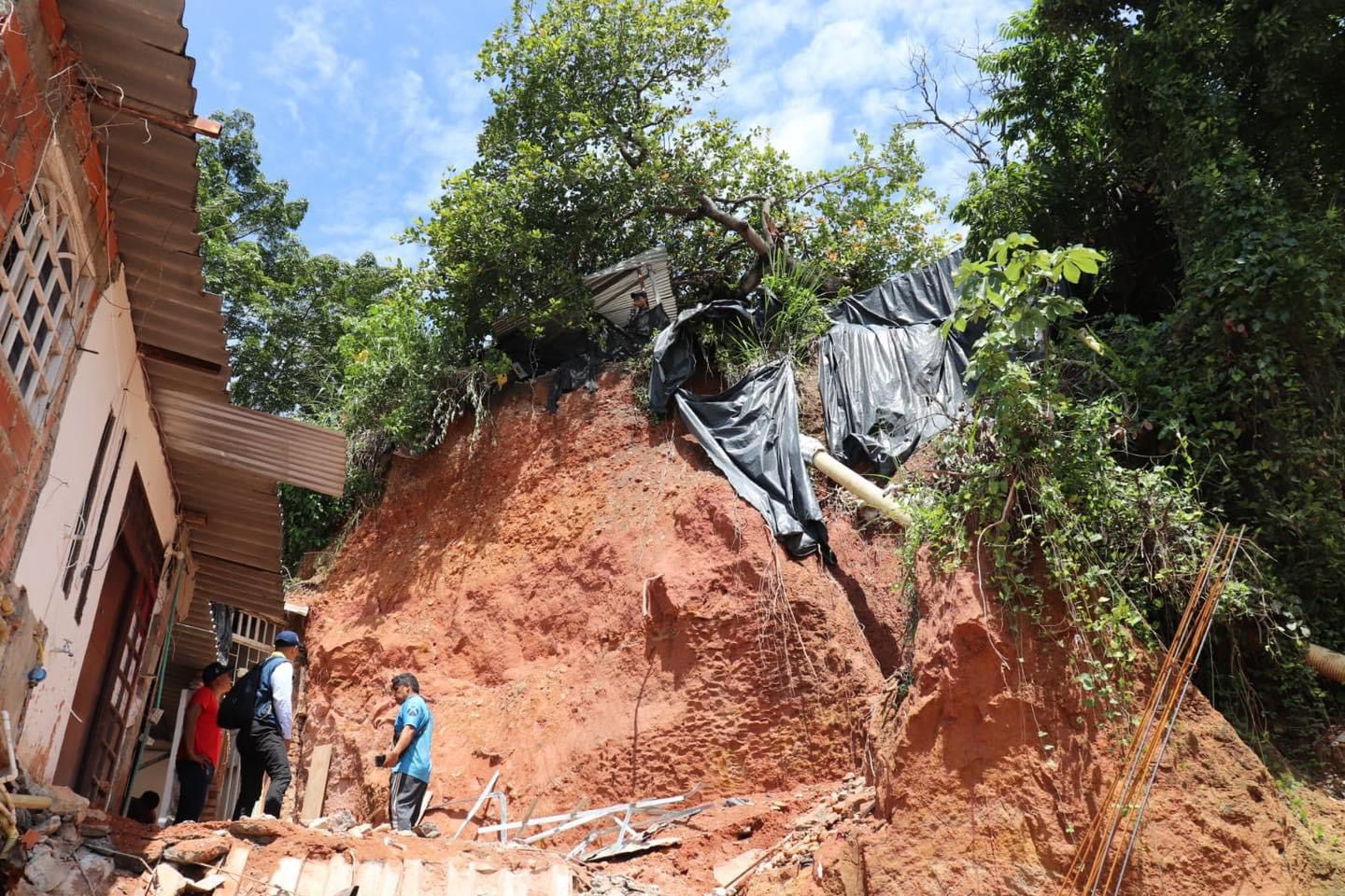 Lluvias en Barrancabermeja ocasionaron deslizamientos en tres sectores