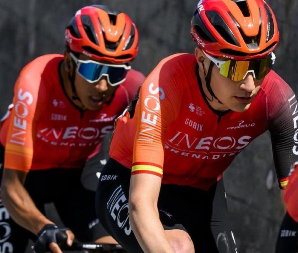 Egan Bernal se destaca en la Vuelta a Suiza y Nairo Quintana sufrió fuerte caída