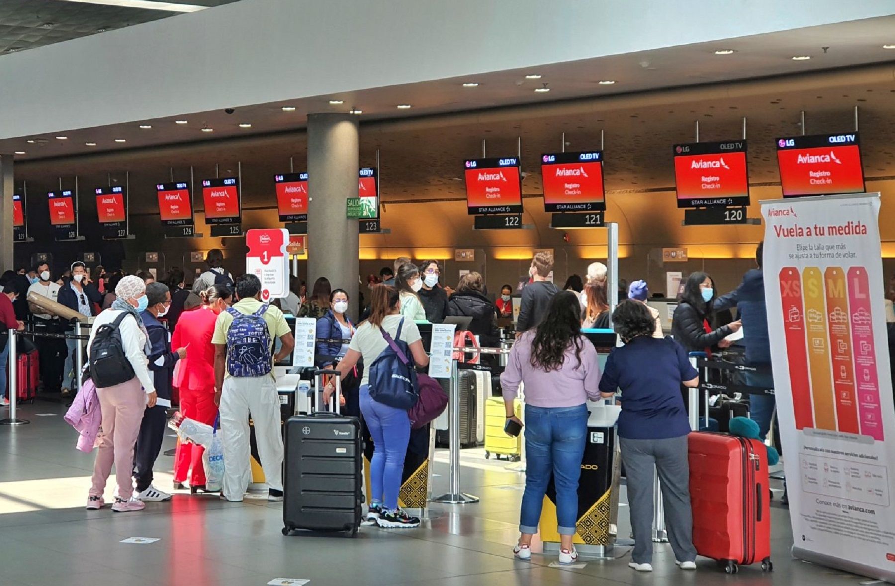 Más de 22 millones de pasajeros se movilizaron por vía aérea
