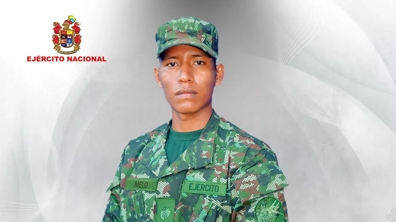 Soldado Fabián Melo fue secuestrado junto a su familia en el río Cauca