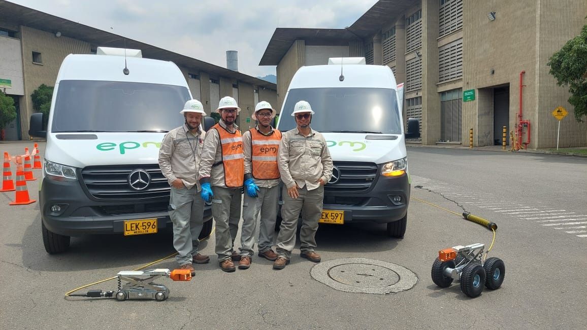 EPM introduce robots para mejorar la inspección de redes subterráneas