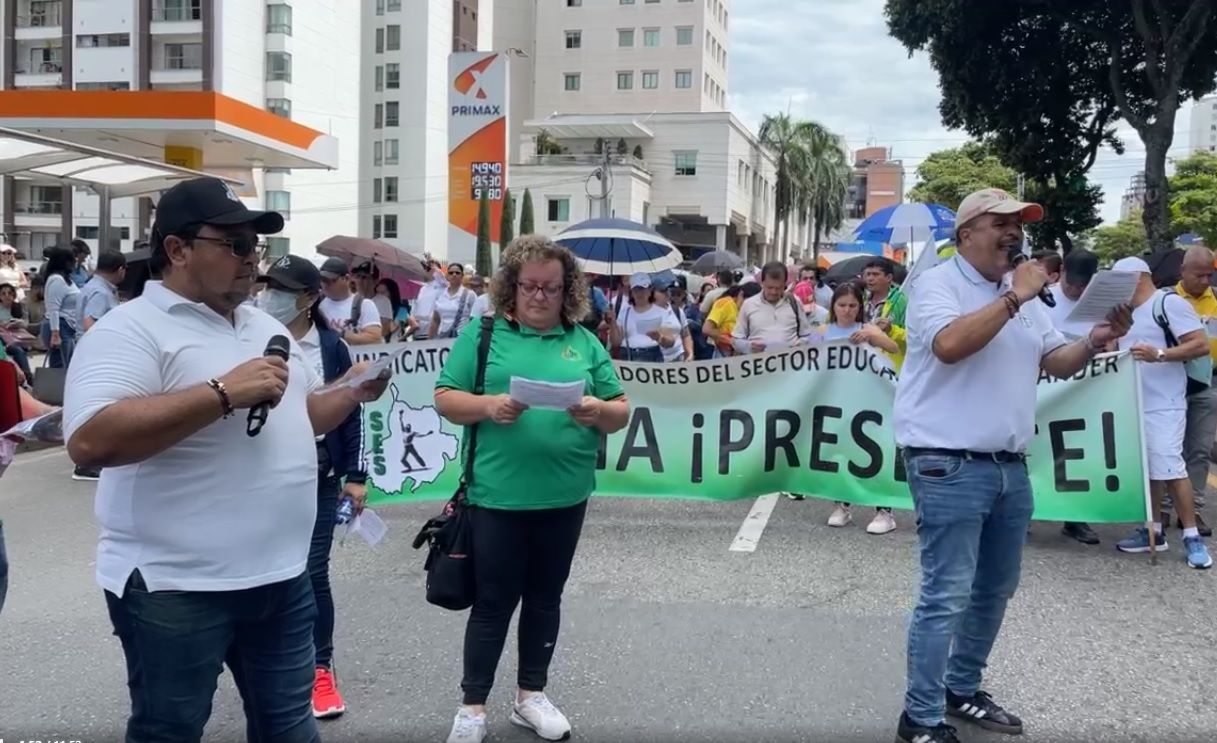 Docentes de Santander en paro regional y mañana se unirán al paro nacional