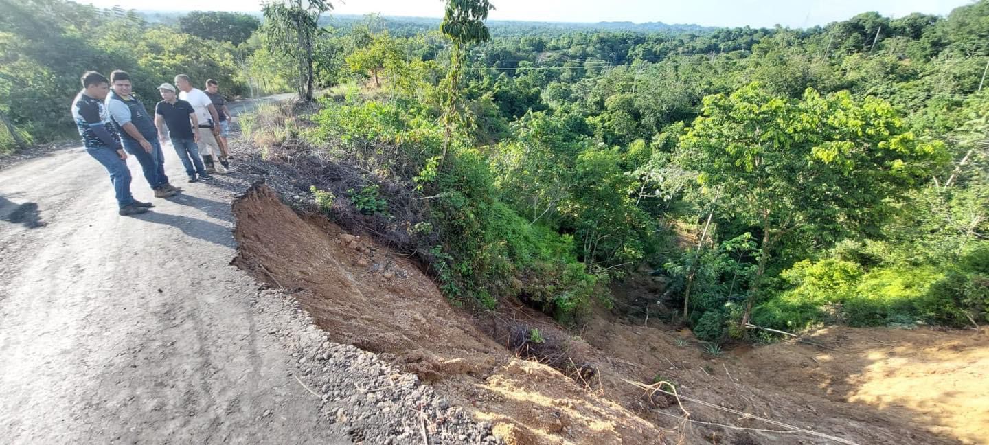 Deslizamiento de montaña en la vereda Campo 13 de Barrancabermeja deja familias afectadas