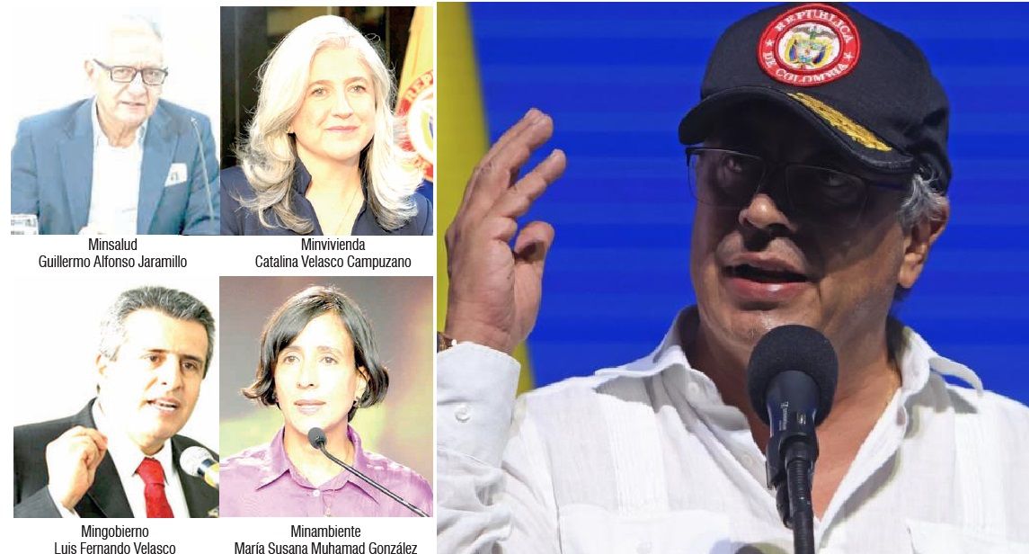 Petro prepara cambios en cuatro ministerios, Saldrían gobierno, salud, vivienda y medio ambiente