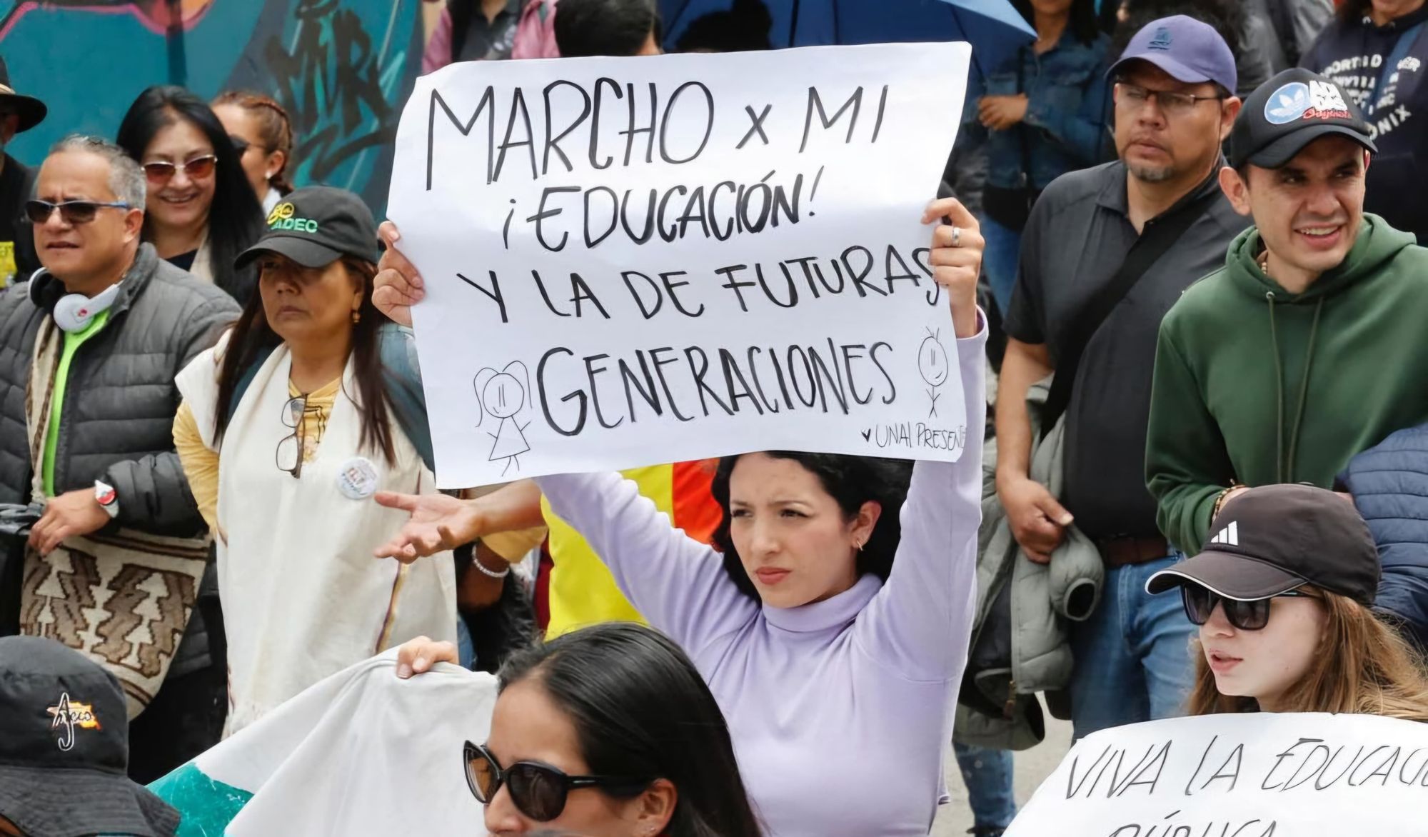 Cuarto día del Paro Nacional de Fecode: profesores exigen al Congreso rechazar reforma educativa
