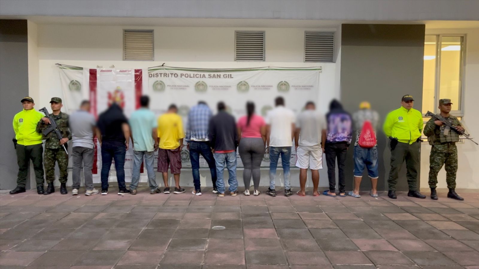 VIDEO. Grandes criminales del microtráfico cayeron en San Gil