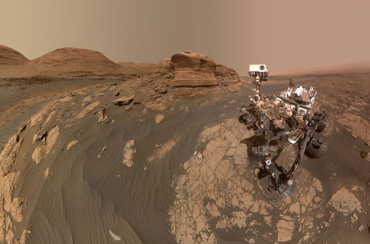 El rover Curiosity revela un 'oasis' de azufre en la superficie marciana