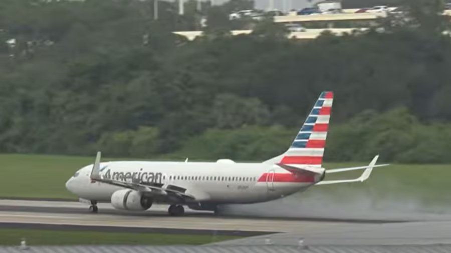 Emergencia en vuelo de American Airlines durante despegue en Tampa
