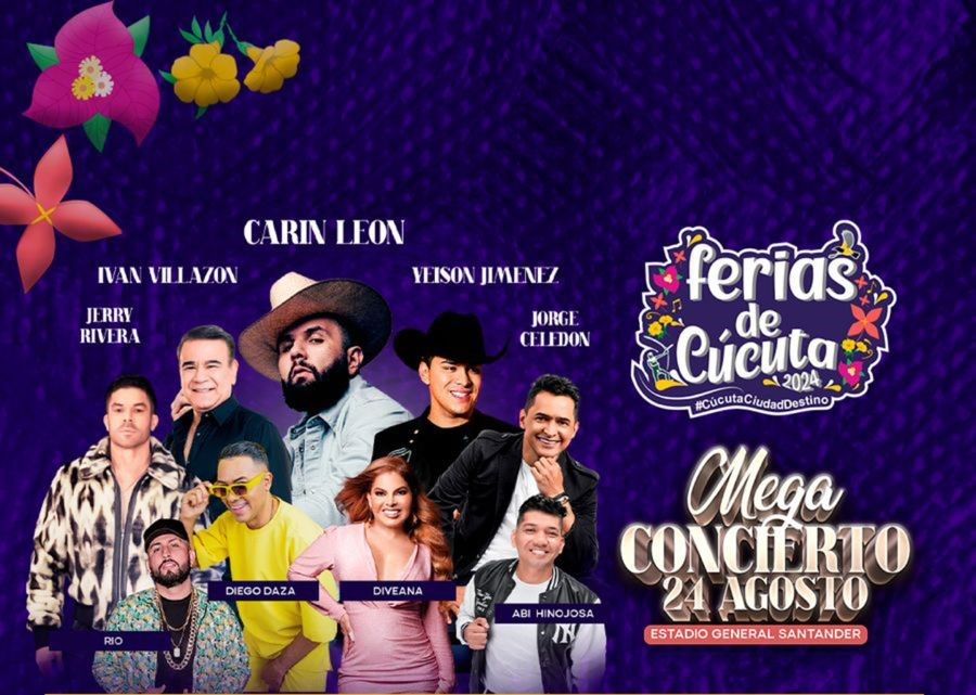 Ferias de Cúcuta 2024… Un encuentro imperdible con la cultura y la música