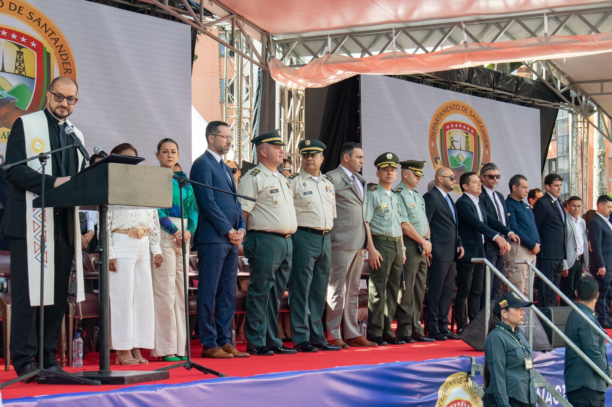 Fervor patriótico en la celebración de la Independencia de Colombia