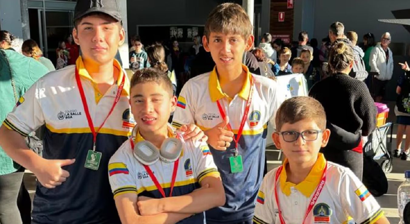 Colegio La Salle brilla en Mundial de Robótica