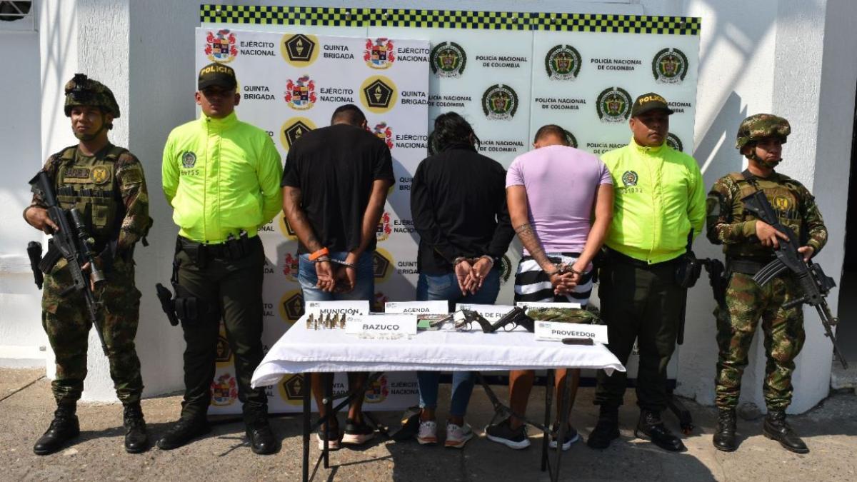 Autoridades incautan armamento y explosivos en el Magdalena Medio