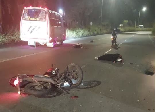 Racha de accidentes en el Área Metropolitana de Bucaramanga