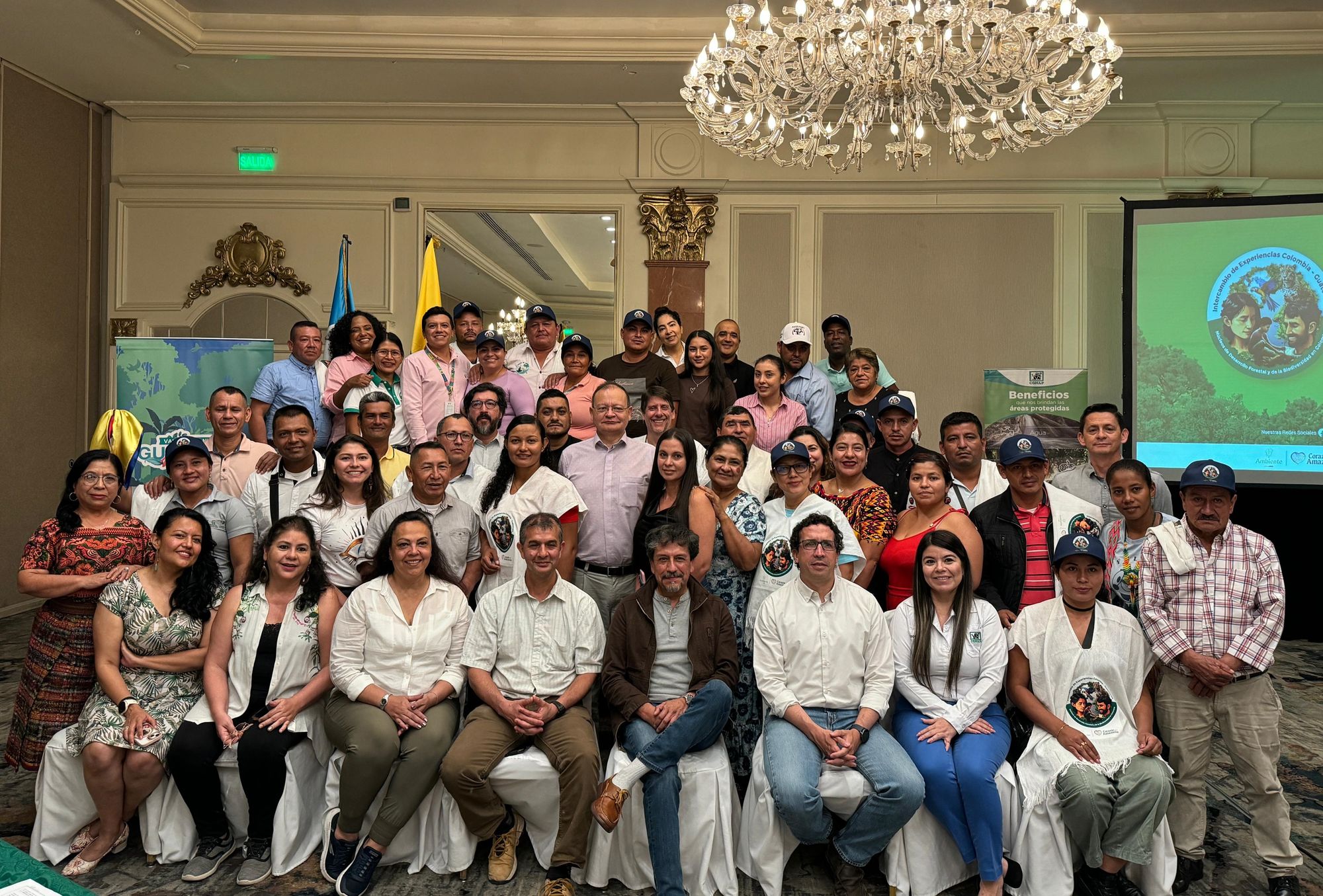 Líderes de la Amazonía colombiana exploran estrategias de conservación en Guatemala