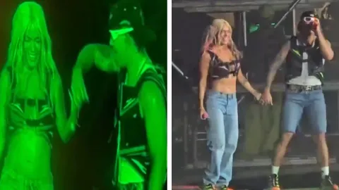 Feid invita a Karol G al escenario y marcan tendencia