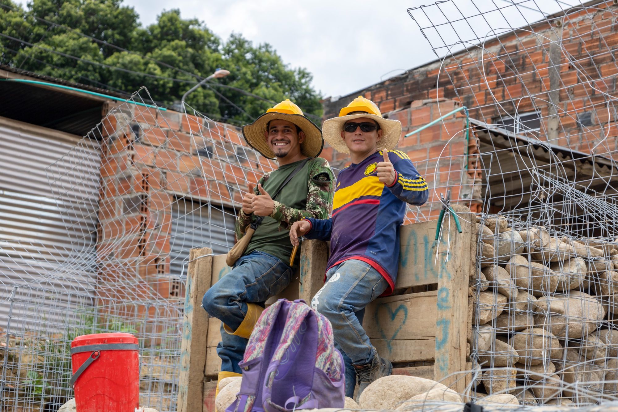 Obra de mitigación del riesgo en Convivir alcanza el 54% de avance