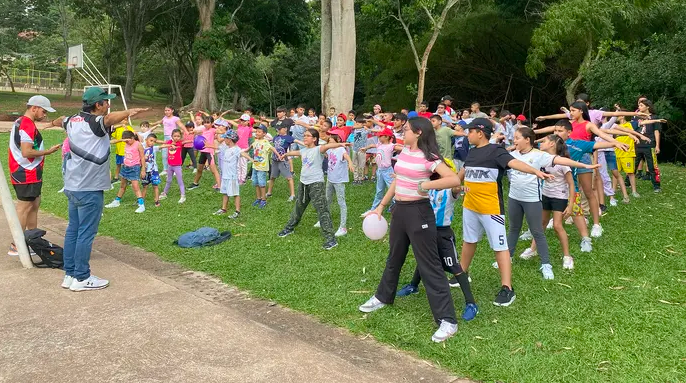 Niños de Piedecuesta disfrutaron de vacaciones recreativas con Inderpiedecuesta