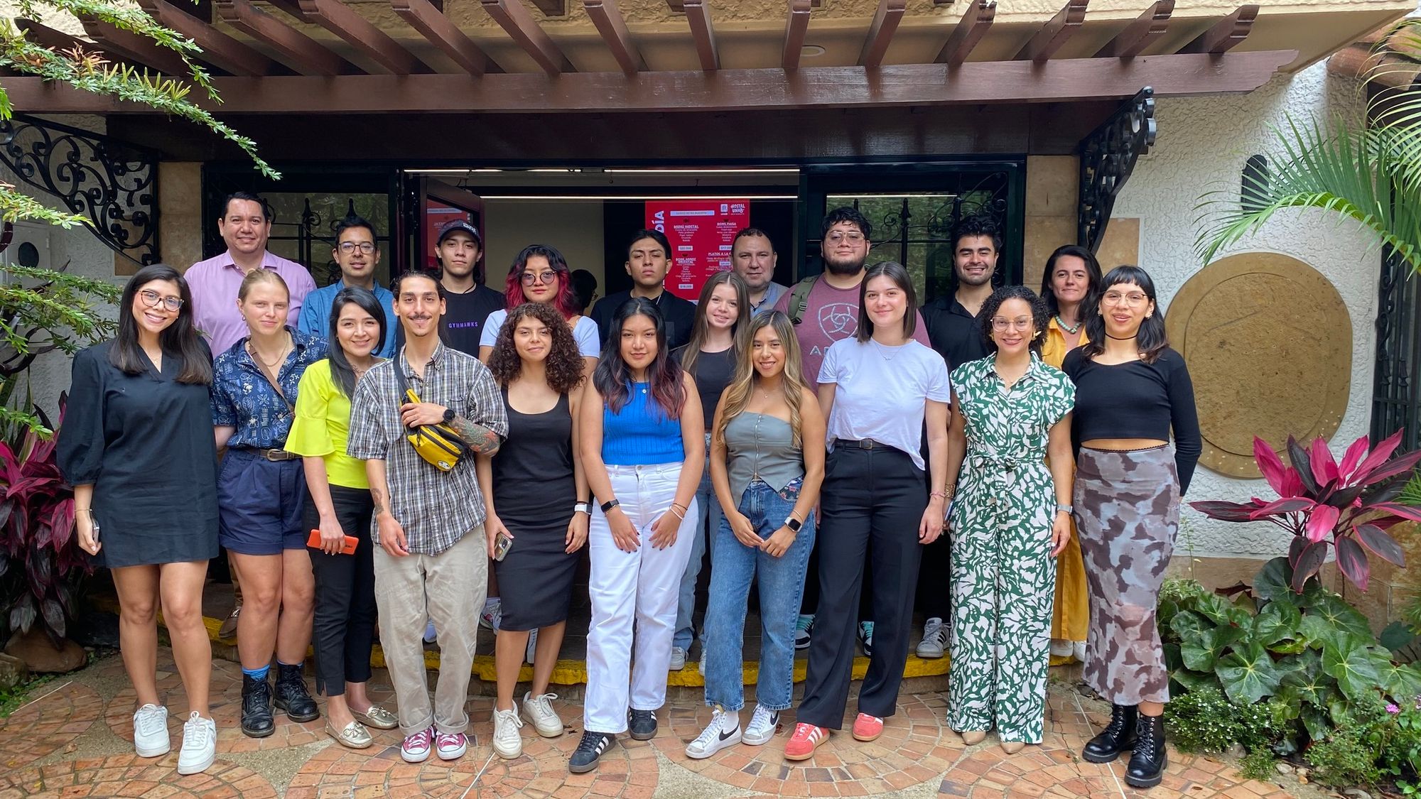 Recibimiento a nuevo grupo de intercambio semestre 2024-II