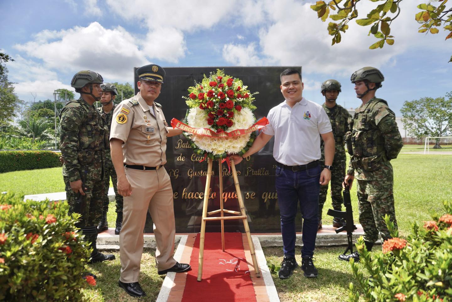 Barrancabermeja conmemoró los 214 años Ejército Nacional