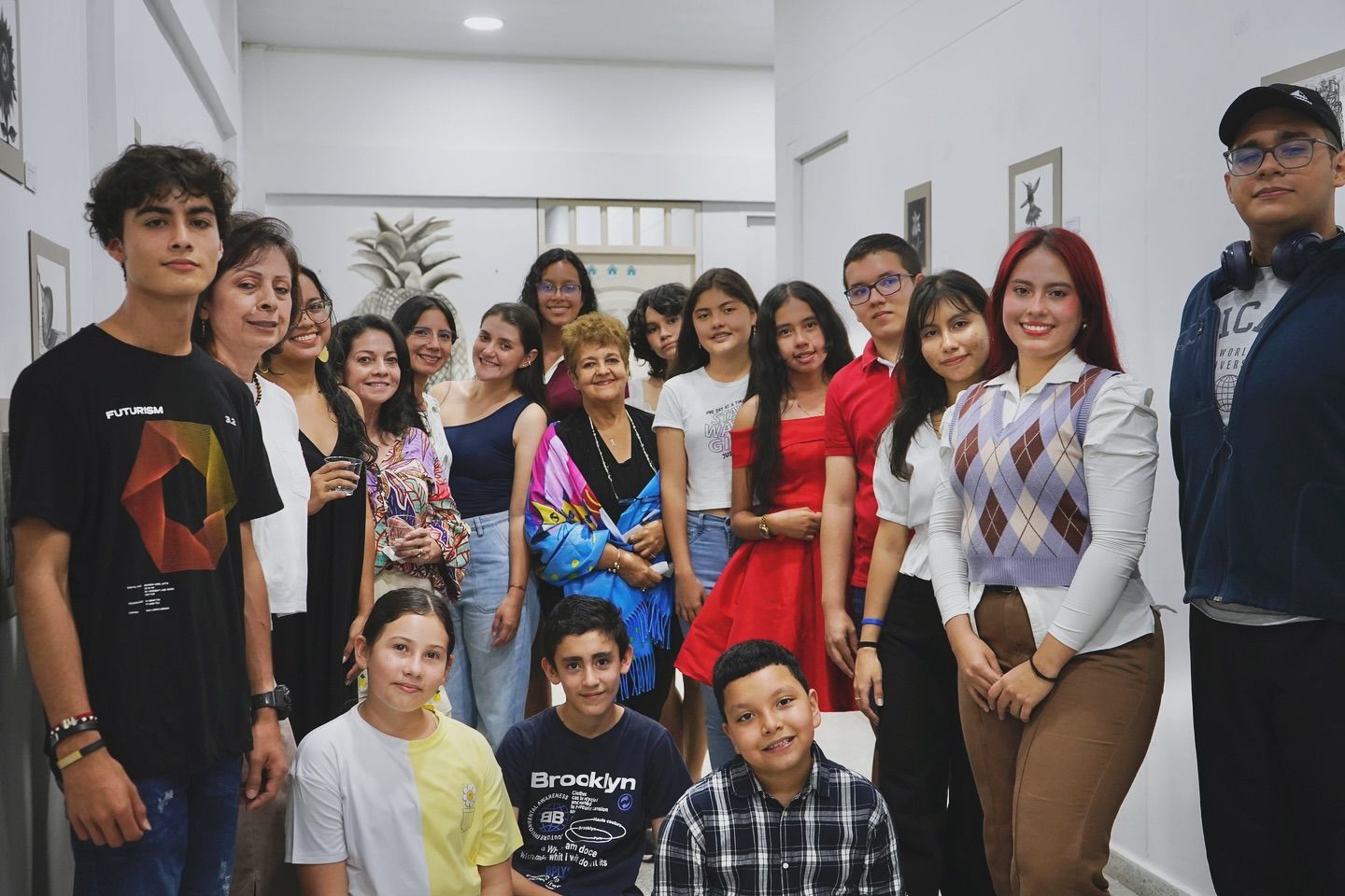 Muestra artística en la ‘Capital Piñera’