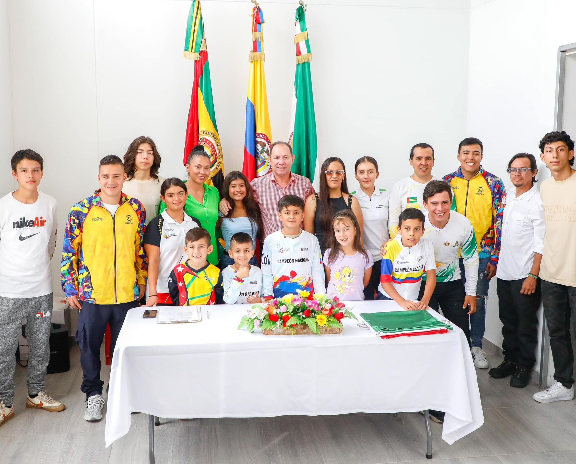 Reconocimiento a deportistas piedecuestanos