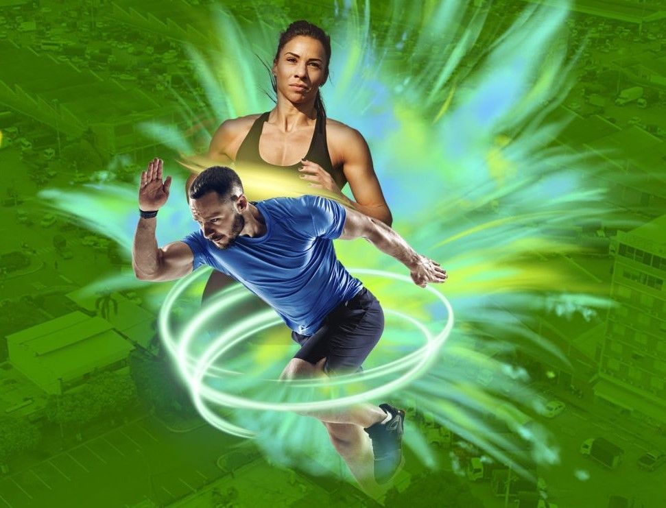 Central Run Fest Neón en aniversario de Centroabastos