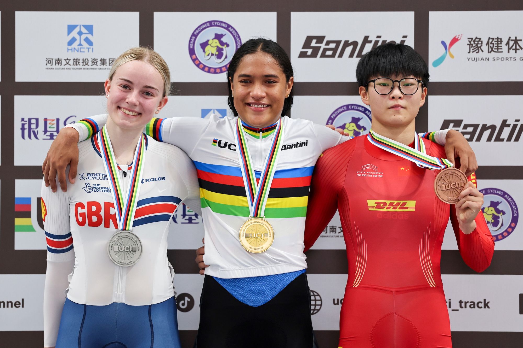 Stefany Cuadrado campeona mundial de la velocidad