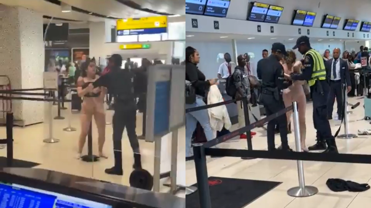 Se desnuda y exige “sexo” en aeropuerto