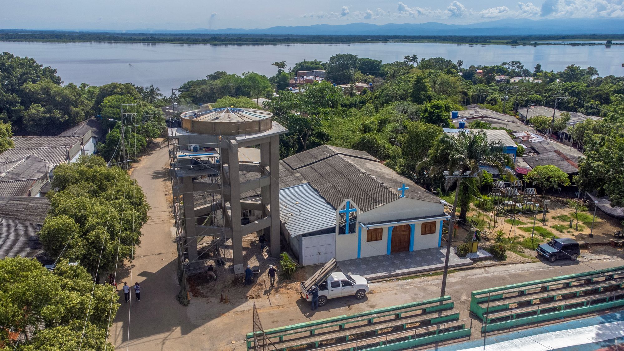 Vigilancia para garantizar la entrega del acueducto de El Llanito en Barrancabermeja