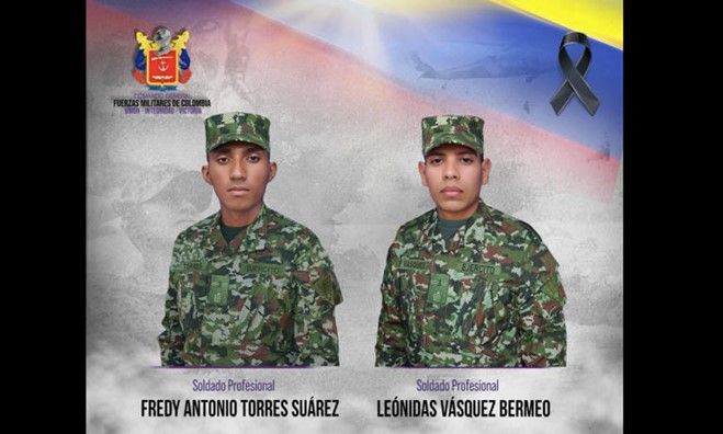 ELN asesinó a dos soldados en Norte de Santander