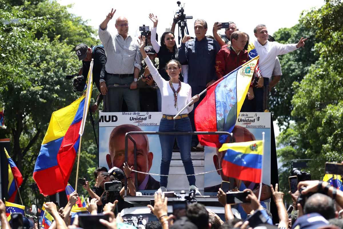 ‘Acta mata sentencia’: María Corina Machado llama a movilización pacífica en Venezuela