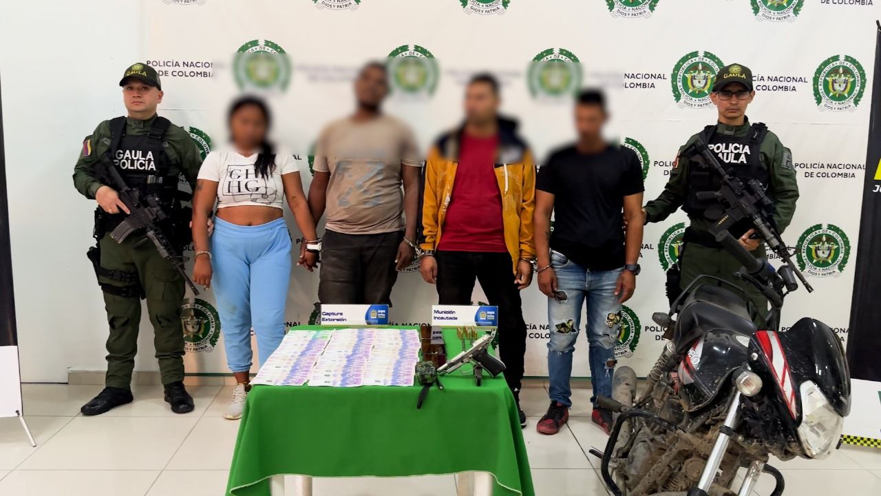 Miembros del Clan del Golfo estaban extorsionando en Santander