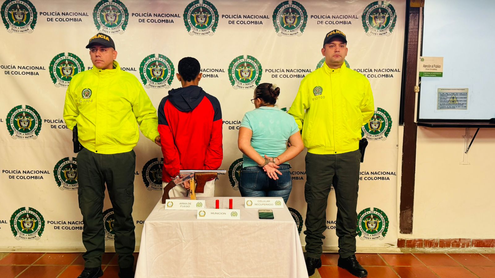 Cayeron unidos por el amor y el delito en Girón