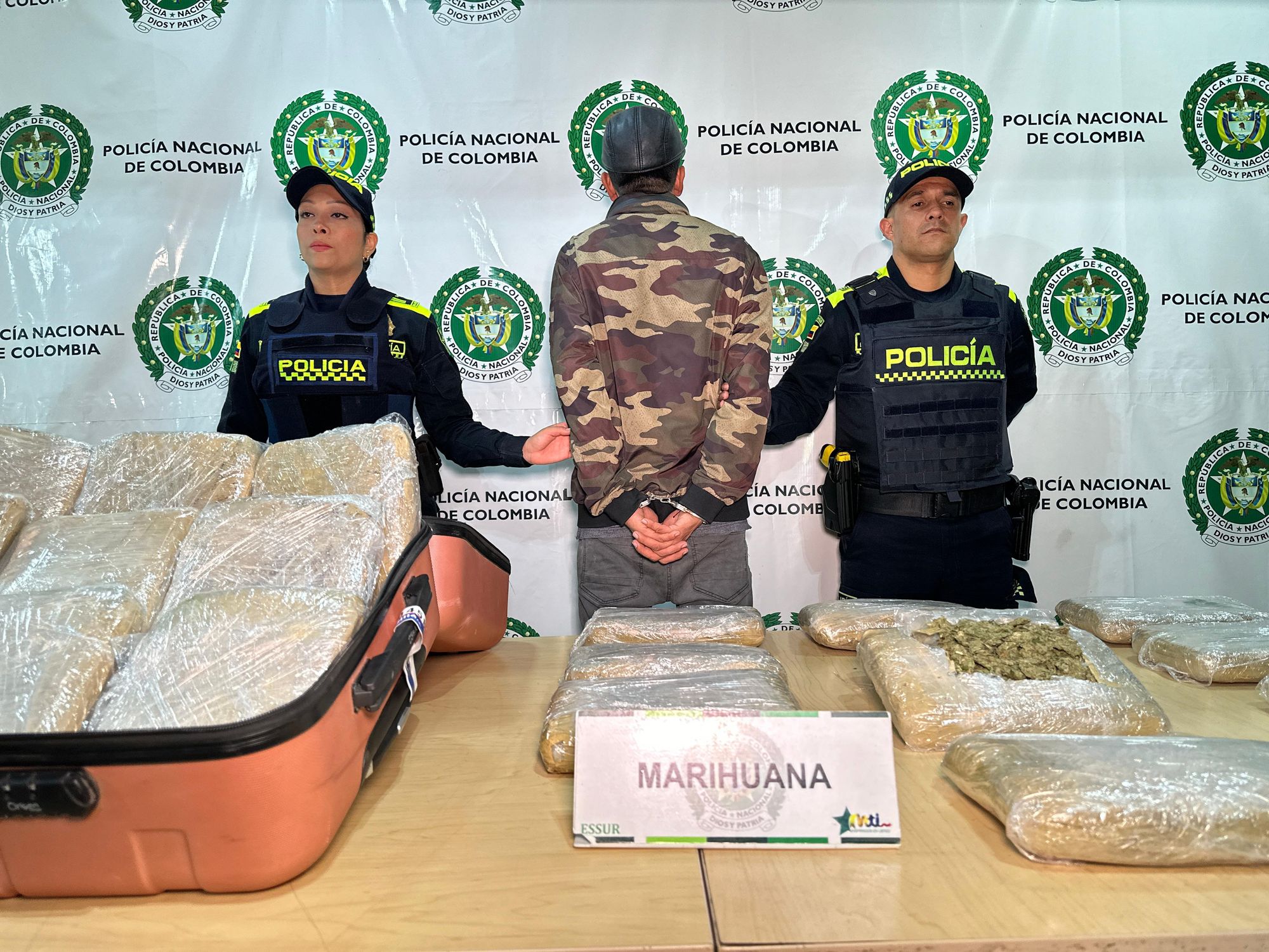 Al 'Transportador' lo sorprendieron bien cargado en Bucaramanga