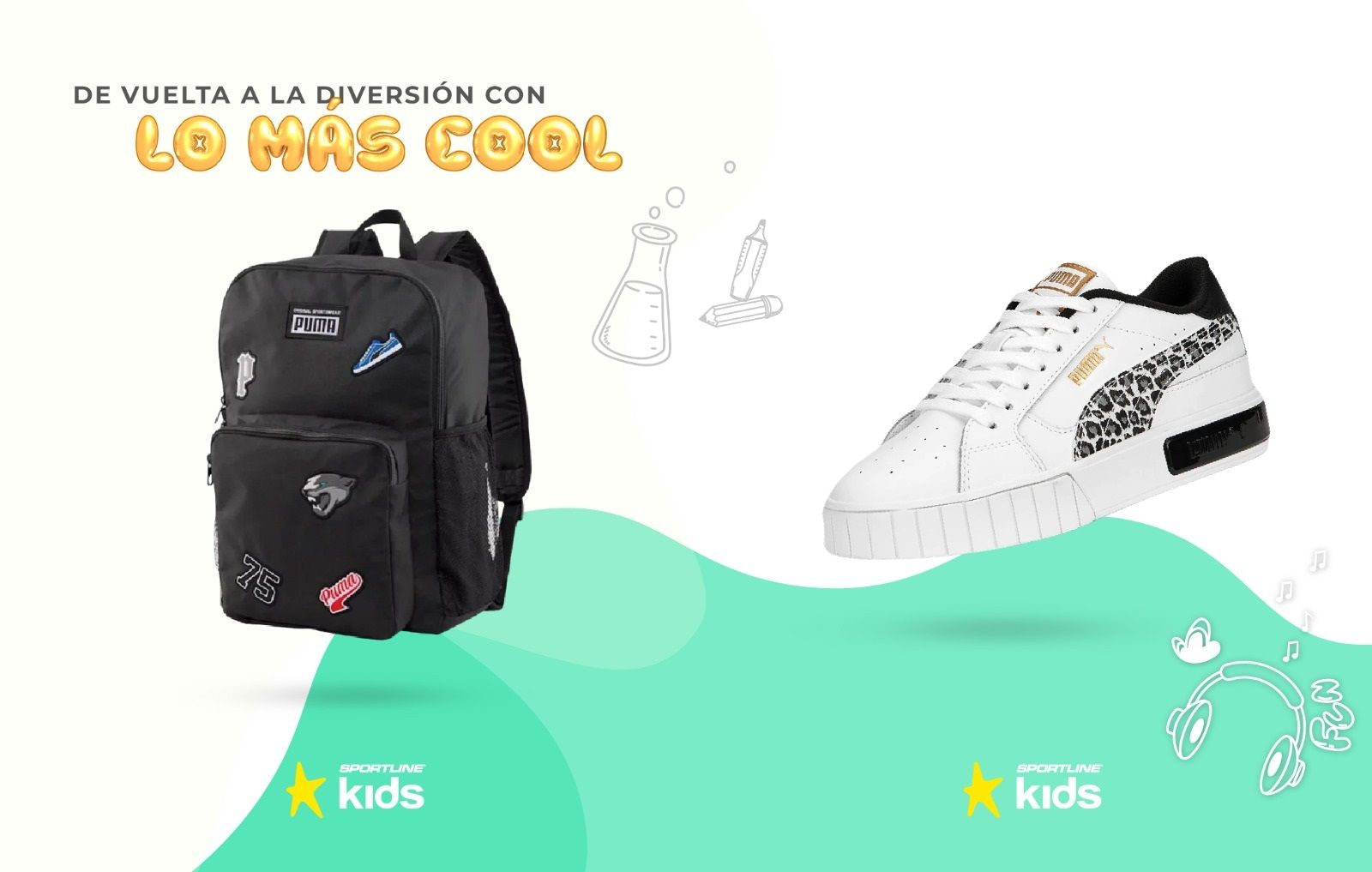 Sportline Kids celebra el regreso a clases con la campaña “Happy Days Fest”