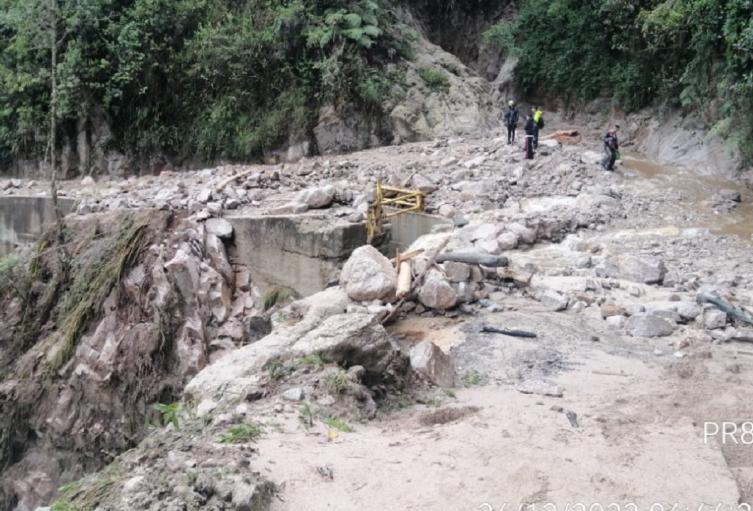 Riesgo de deslizamiento en Curos – Málaga afecta a 700 personas en Santa Bárbara